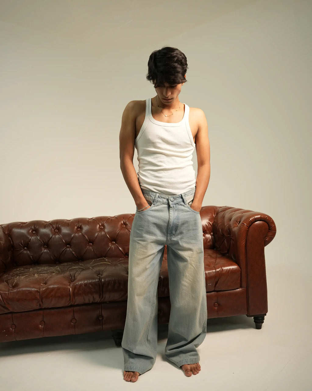 GLACIER BAGGY DENIMS VESTRIC