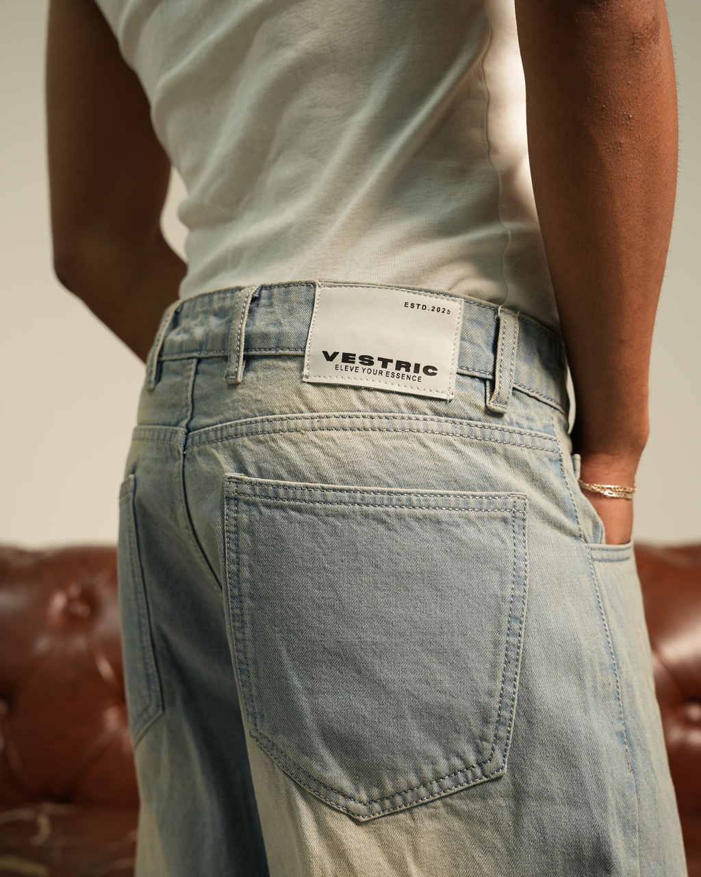 GLACIER BAGGY DENIMS