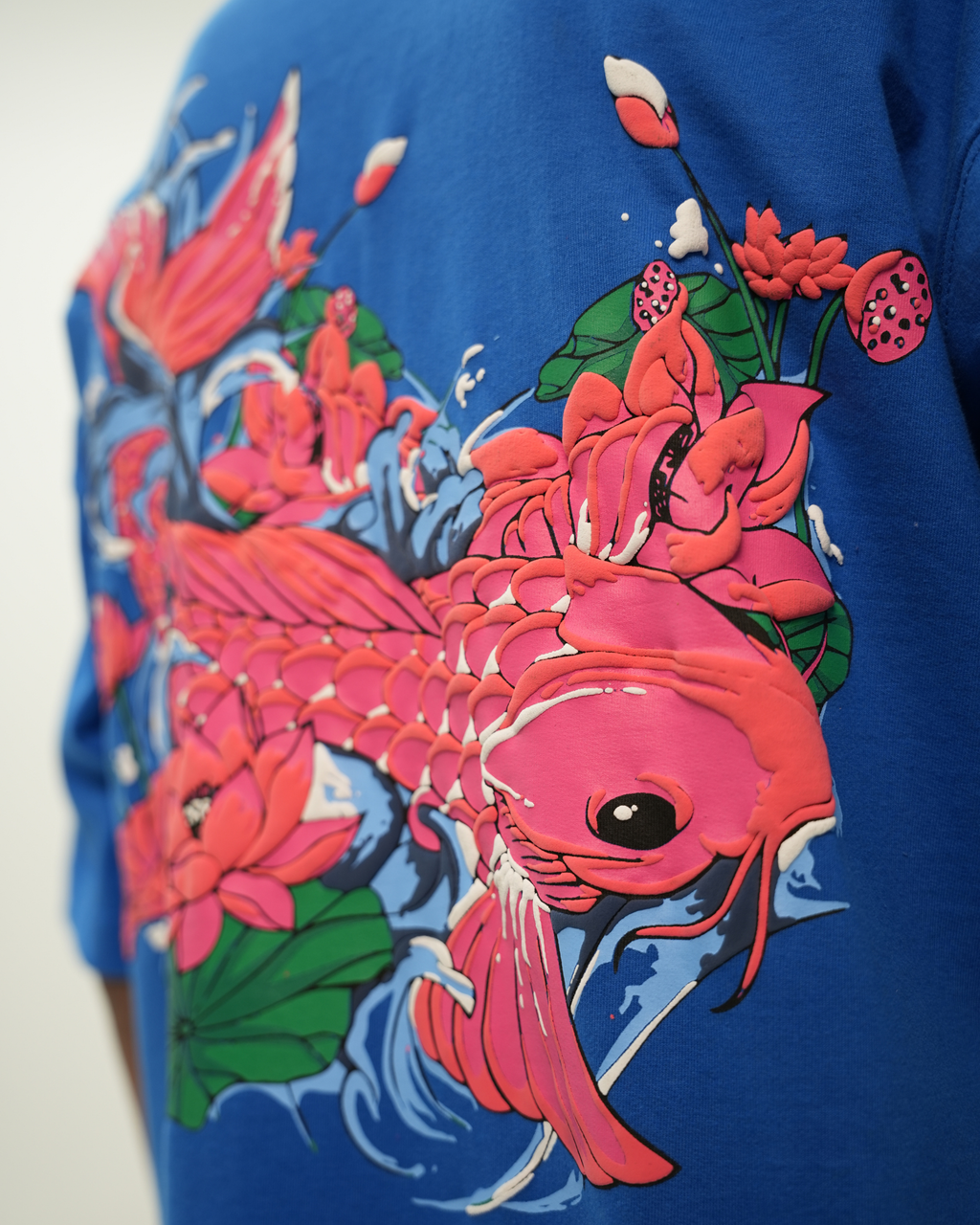 AQUA FLOW OVERSIZED T SHIRT