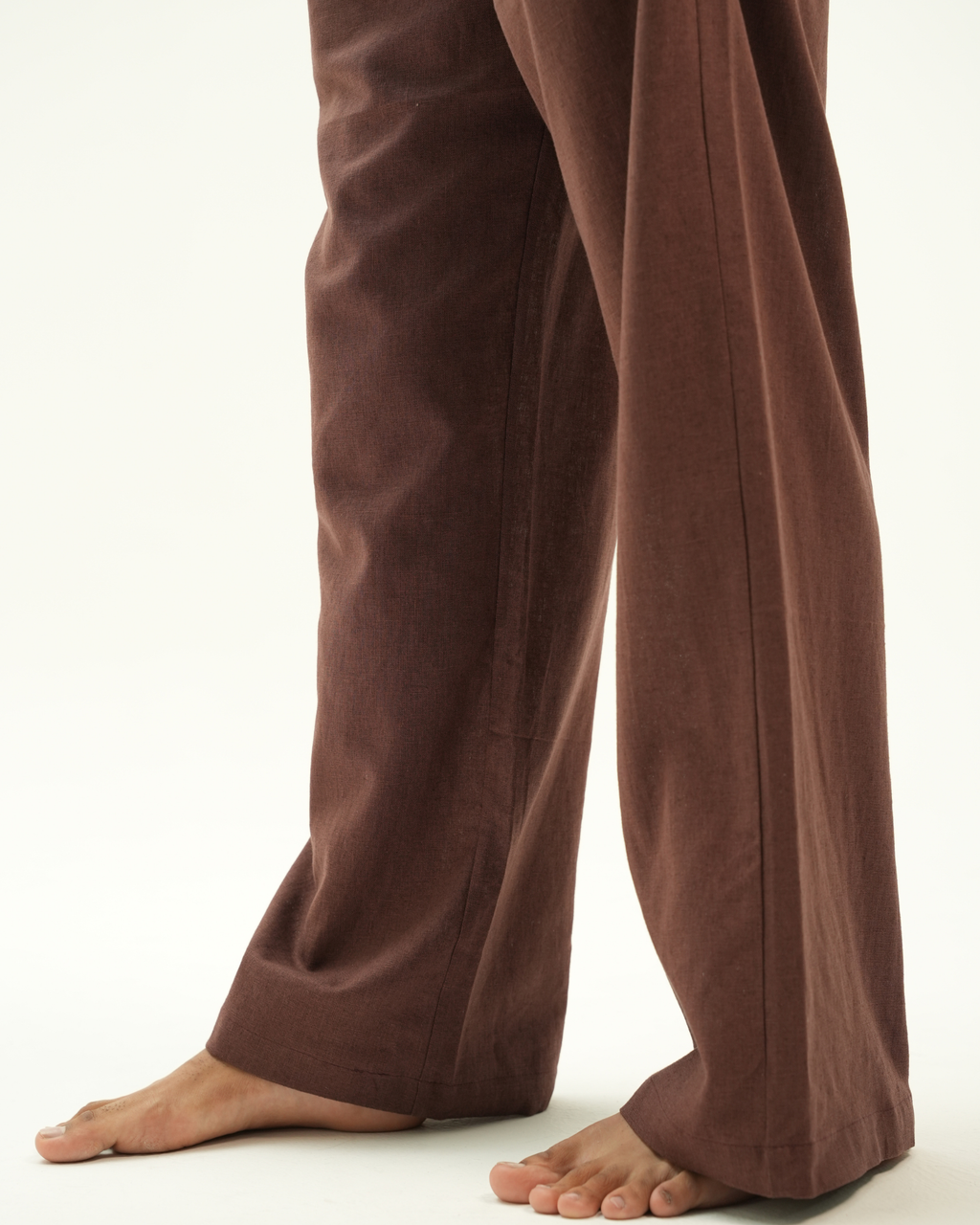 MOCHA LINEN PANTS