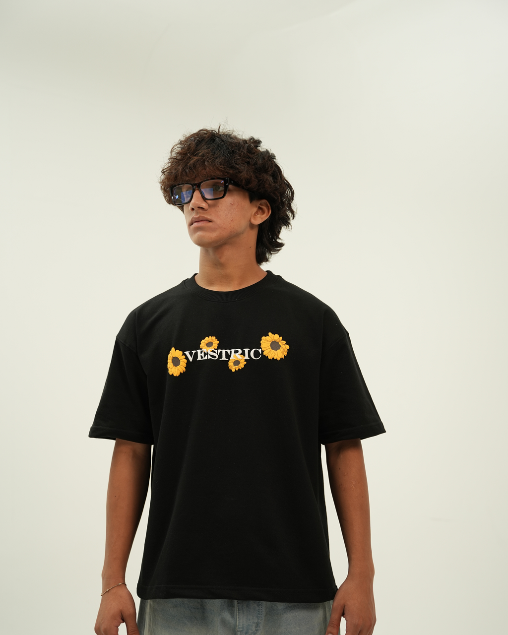 FAITH IN BLOOM OVERSIZED T SHIRT