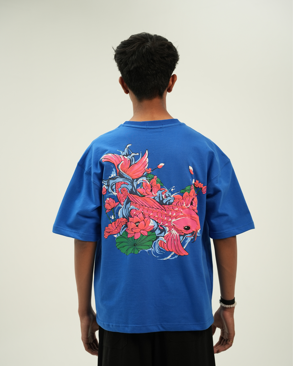 AQUA FLOW OVERSIZED T SHIRT